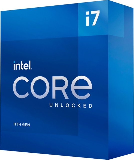 Intel Core i711700K 11th Generation 8 Core 16 Thread 36 to 50 GHz LGA1200 Unlocked Desktop Processor