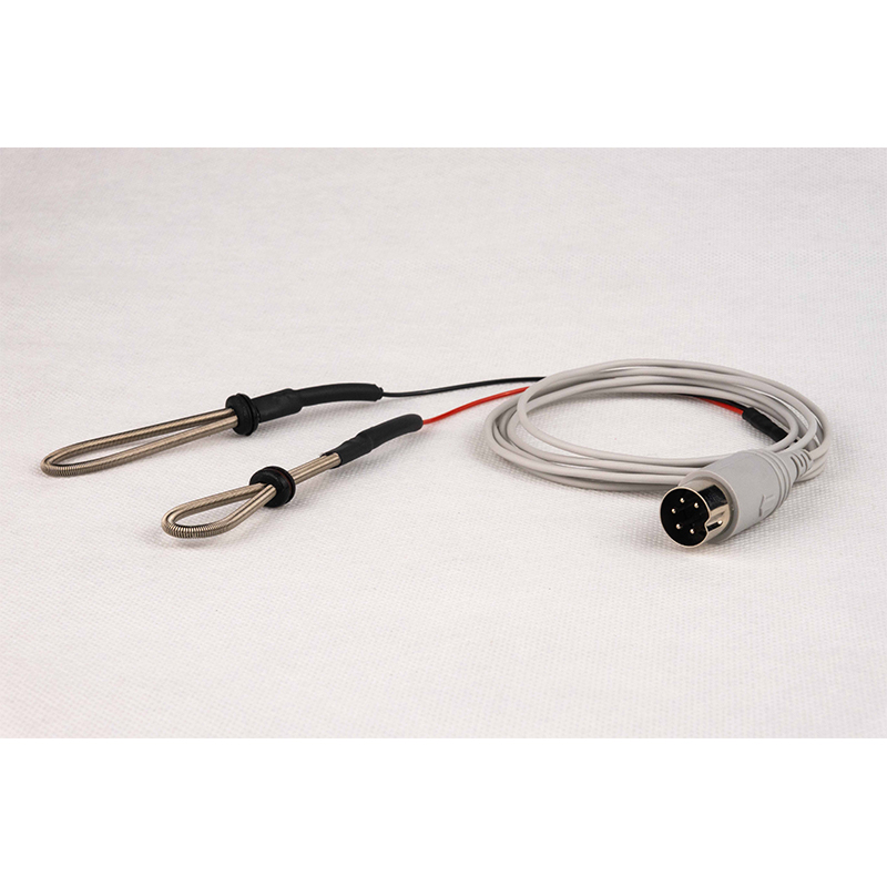 The tension spring ring electrode