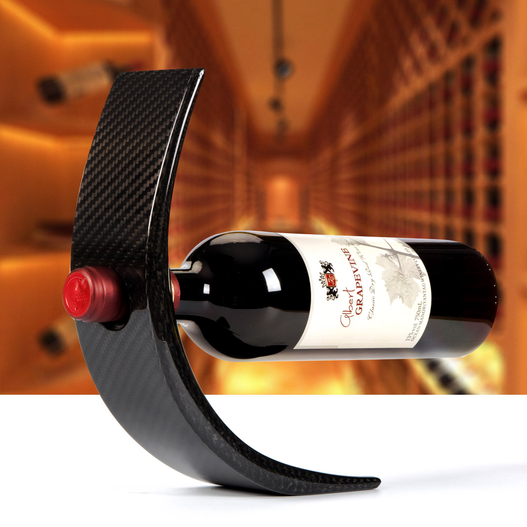 Carbon Fiber Wine Rack Holder