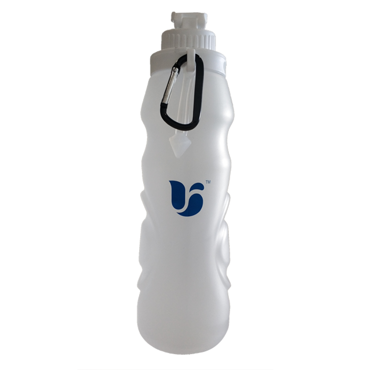 EcoFriendly Foldable Sport Water Bottle with Filter Personal Portable