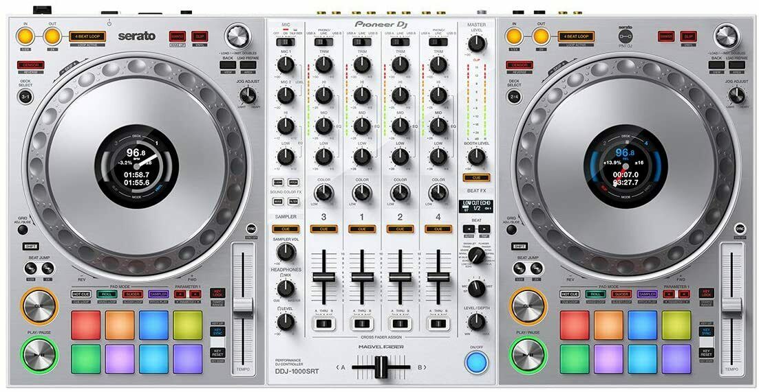 BEST PRICE FOR Pioneer DJ DDJ1000 SRT 4Channel Serato DJ Controller
