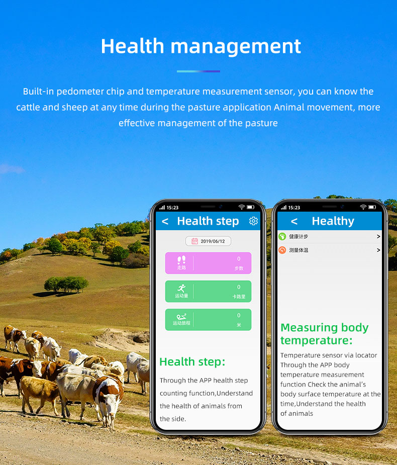4G Solar GPS Tracker for Animal Farming Safety AntiLost