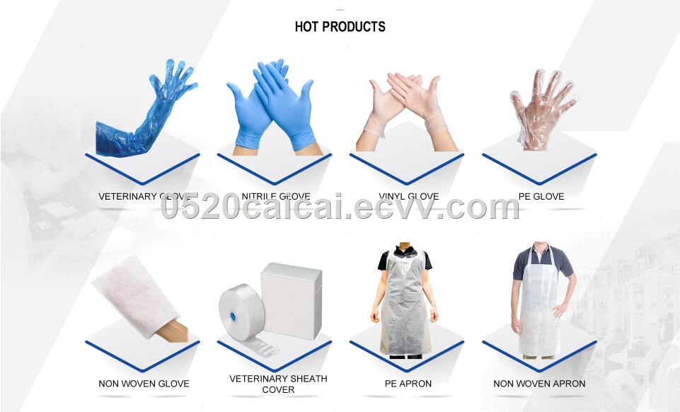 Cheap Animal Obstetric Palpation 90cm Soft Plastic PE Long Arm Veterinary Gloves For Cow