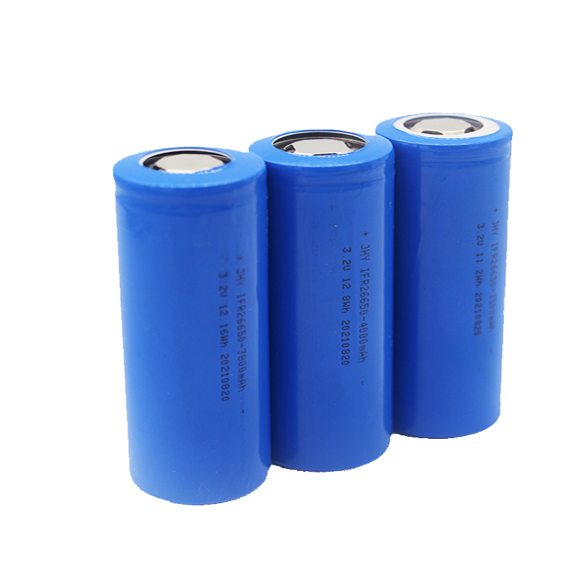 JHY 32v 26650 Lithium Battery 4000mAh Cylindrical Battery Cells