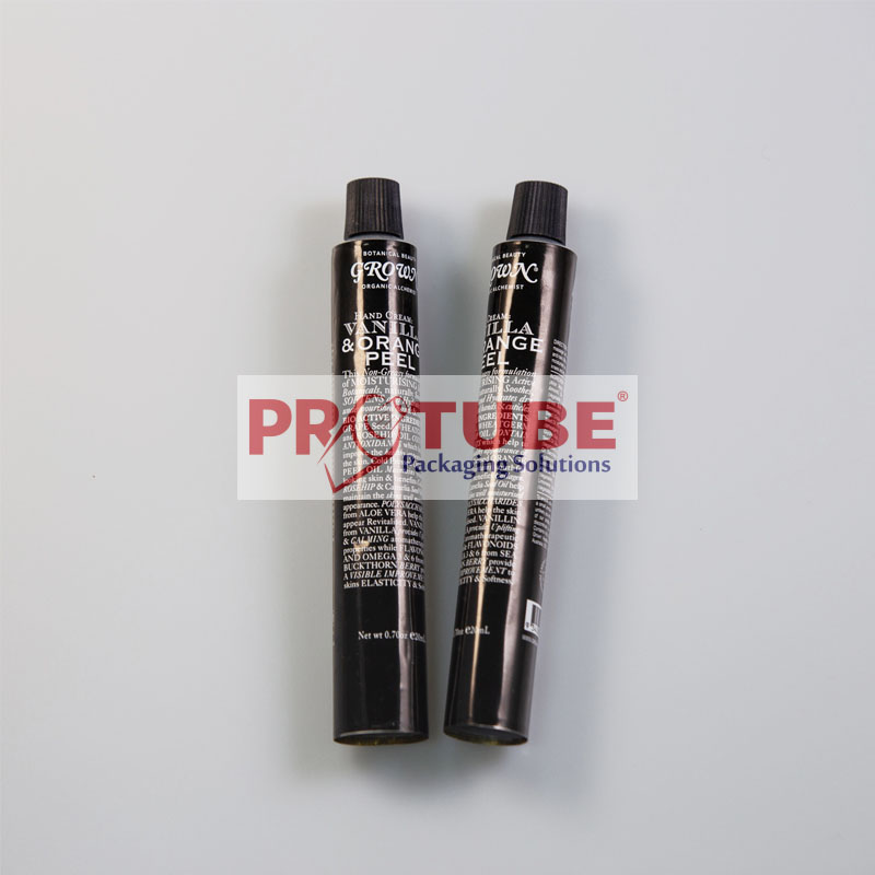 hand cream aluminum tube for skincare packaging
