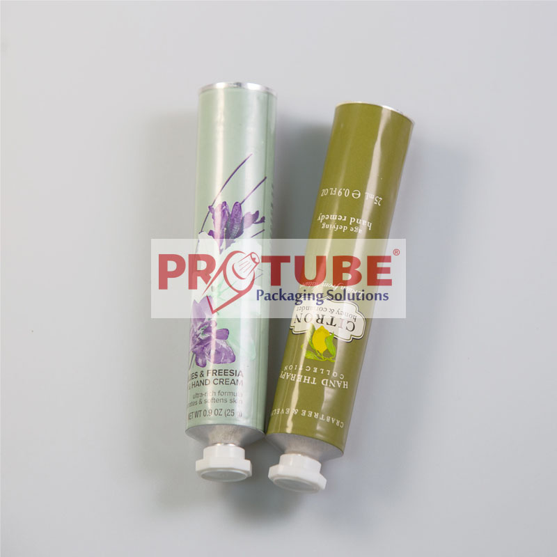 aluminum tube for hand cream packaging