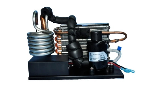 R134A DC Condensing Unit with Evaporator In Refrigeration for Compact Water Cooled System
