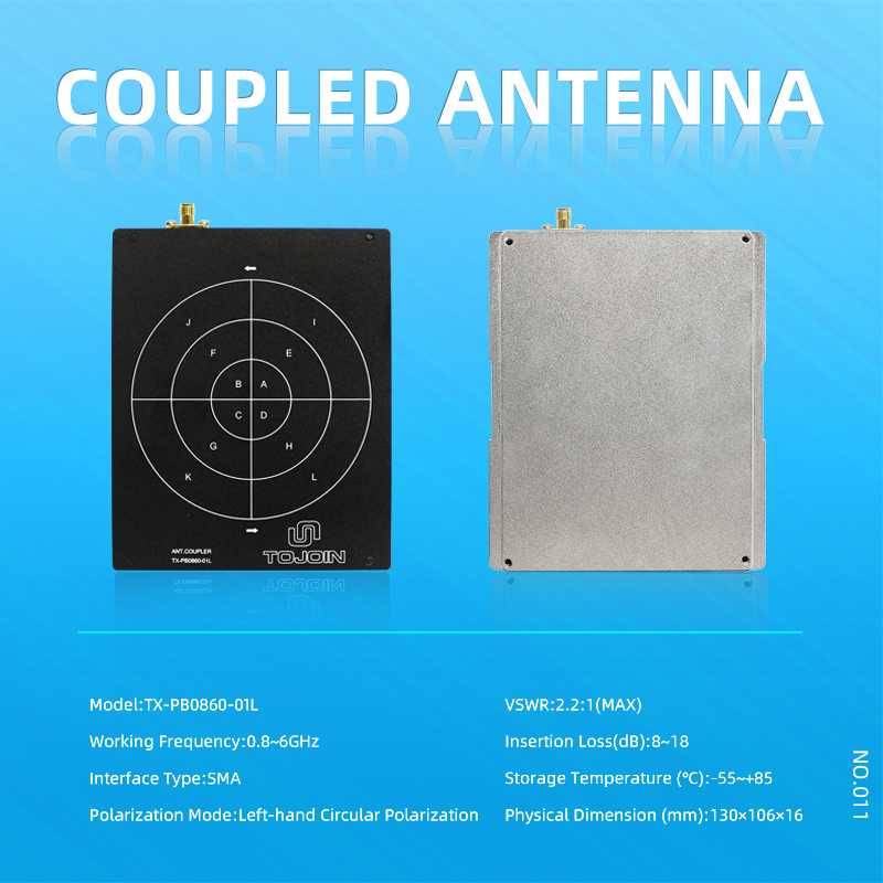 Coupled Antenna SMA connector small for wifi power test 26GHz