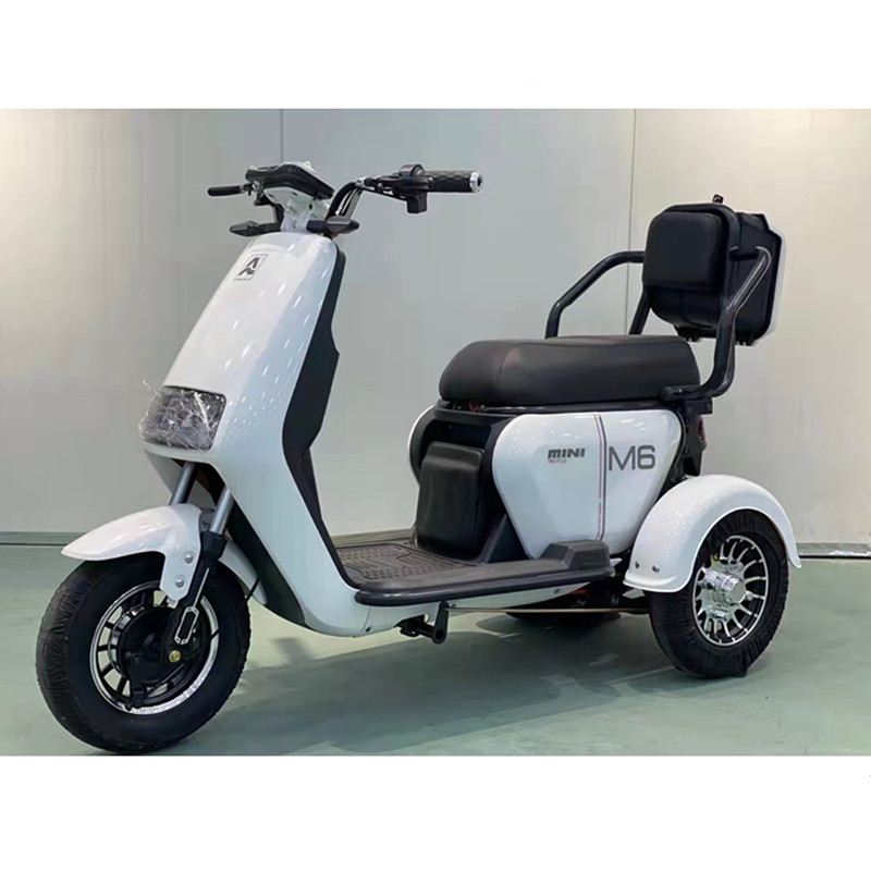 electric passenger tricycle cargo trike with three seats new three wheel adult car fashionable leisure vtt electric bike