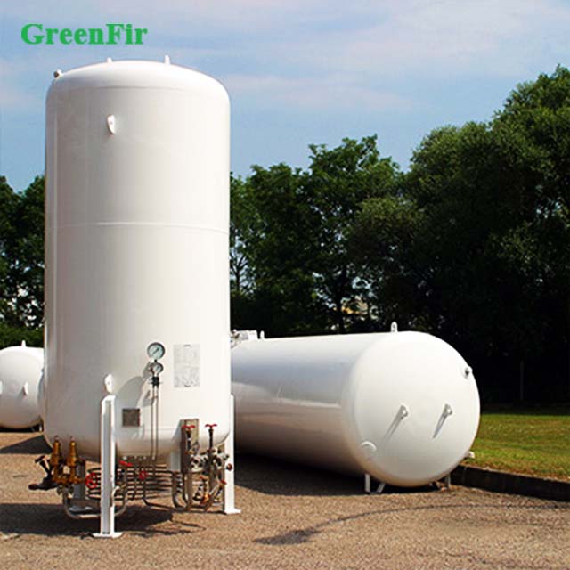 Cryogenic storage tank for liquid oxygen nitrogen LNG