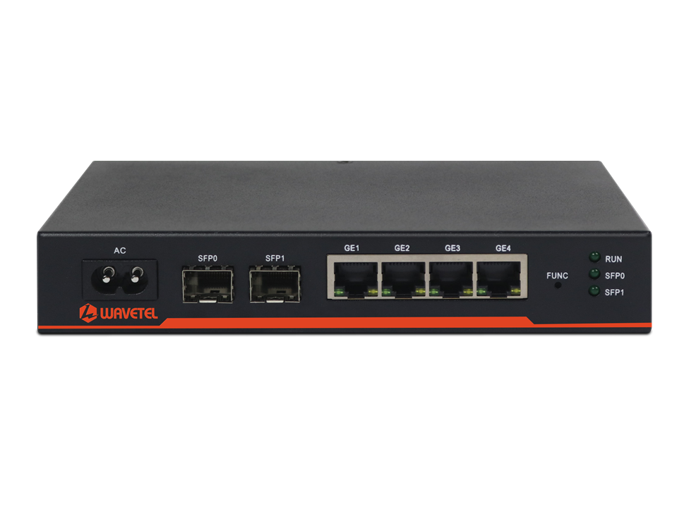 R4600F2 Load Balance Routert offers 4 Gigabit Ethernet interfaces and 2Gigabit SFP fiber ports