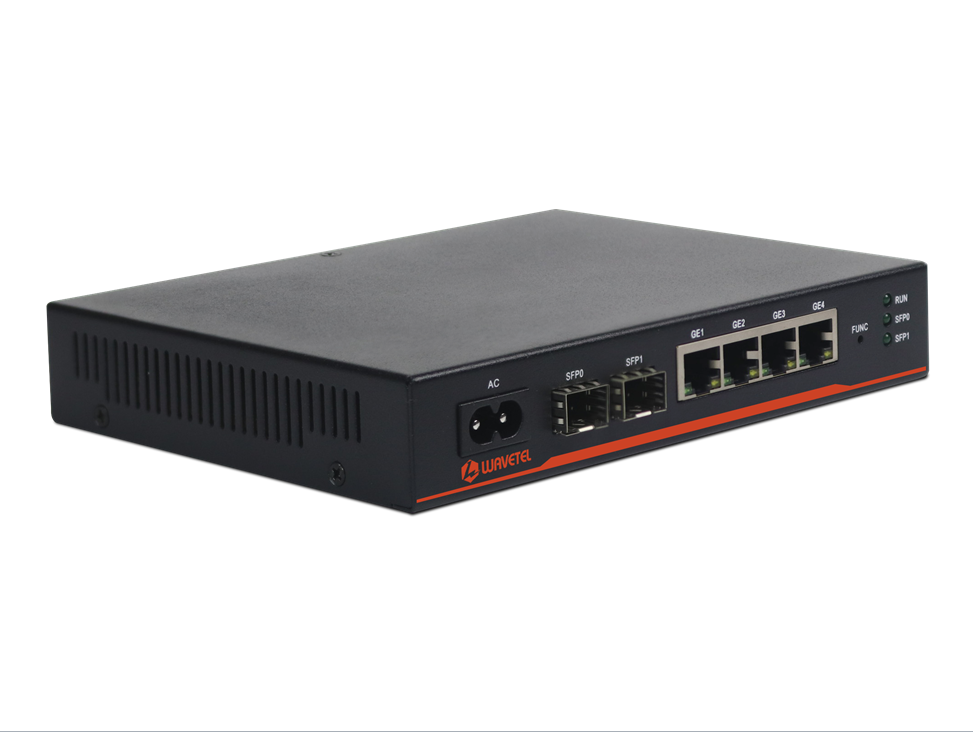 R4600F2 Load Balance Routert offers 4 Gigabit Ethernet interfaces and 2Gigabit SFP fiber ports