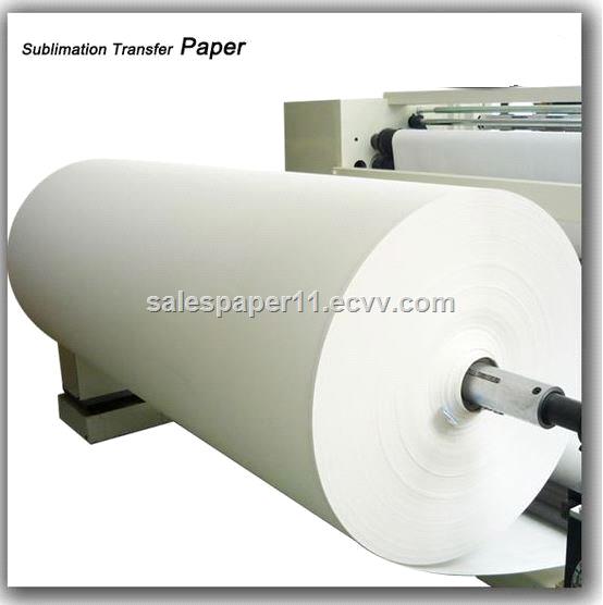 Jumbo Roll Sublimation Transfer Paper for High Speed Digital Printing
