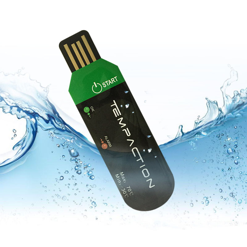 Cold Chain Temperature Data logger USB 42000 points 360 days Temperature Recorder Suitable for Medical Transportation