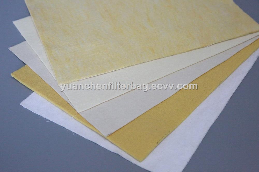P84 nonwoven dust air filter cloth nonwoven needle felt punched