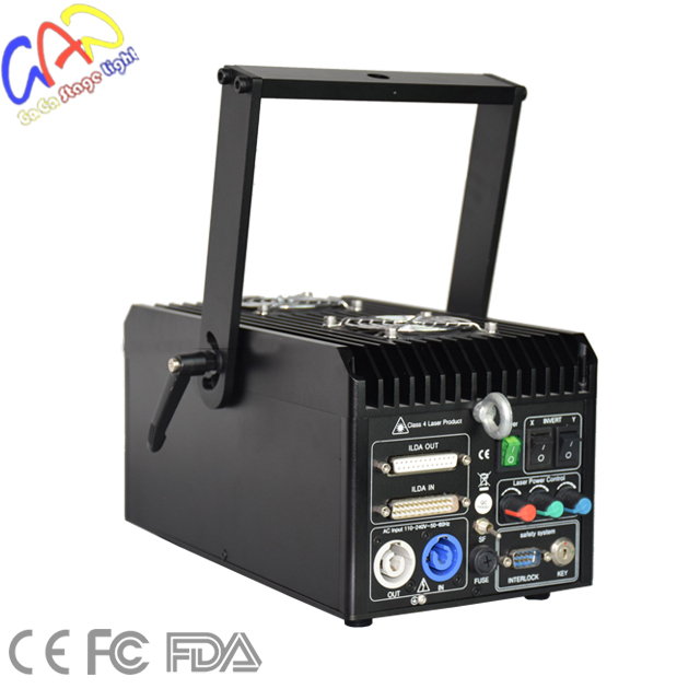 Promotion high quality professional ktv disco club party wedding commerical using mini 4w RGB animation laser stage ligh