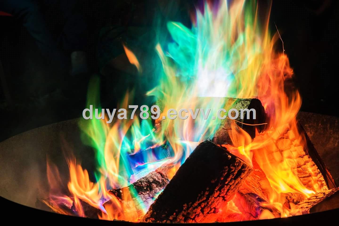 wholesale camping trip colorant Mystical Fire colour magic fire colorful flames powder