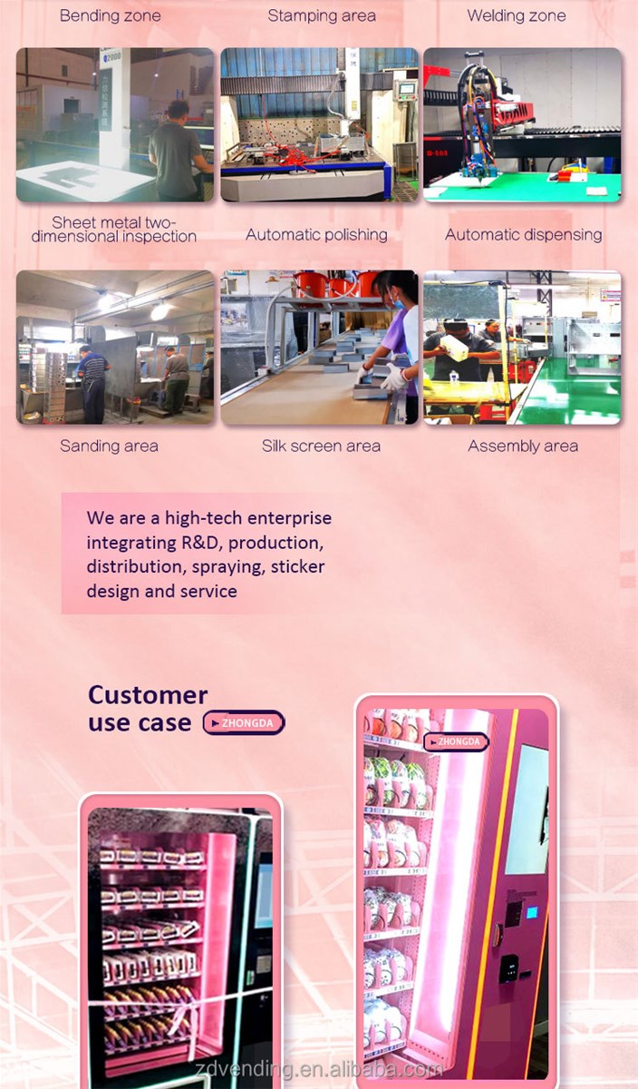 Automatic Stand Alone Beauty Products Vending Drinks Vending Machine For Eyelashes or Beverages