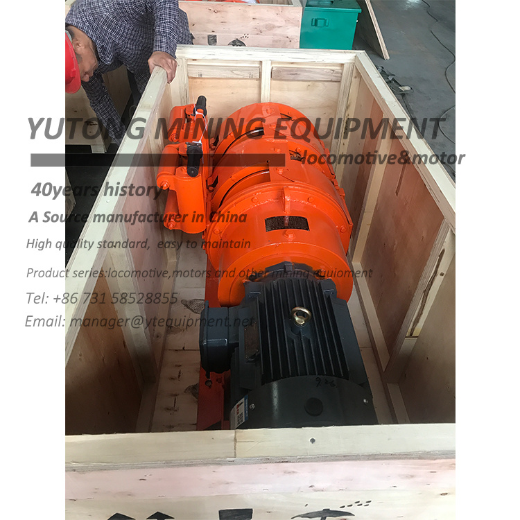 75kw Drum Mining Electric Rake Winch with Factory Price