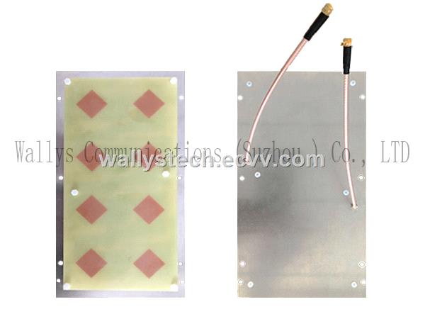 DR5G17 support 80211acax mmcx connector 5G 17dBi panel antenna