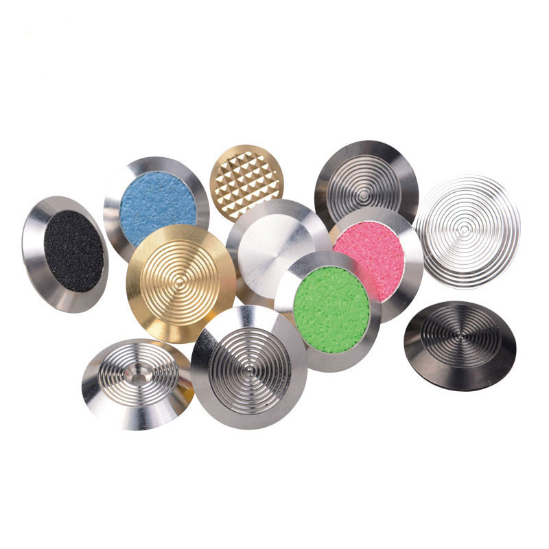 Customized Brass Stainless Steel Surface Tactile Indicator Studs With Fixing Plug