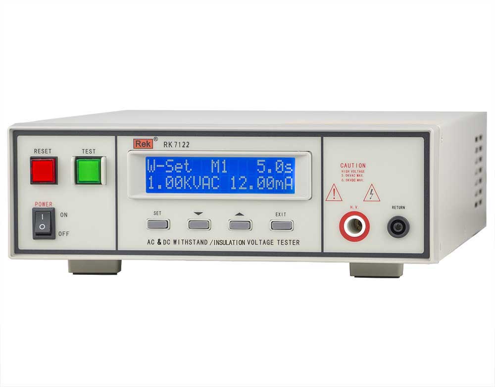 AC 5kV 12mA DC 6kV 5mA Factory Price Programmable Insulation Withstand Voltage Test AC DC Hipot Tester