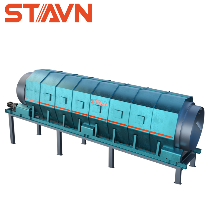 Municipal Solid Waste Sorting Machine Trommel Screen for Sale in China