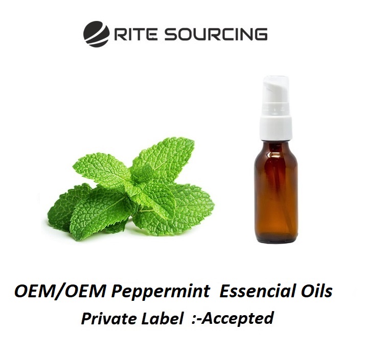 Peppermint Essential Oil for smooth and shining Skin OEM and ODM Beauty Product s