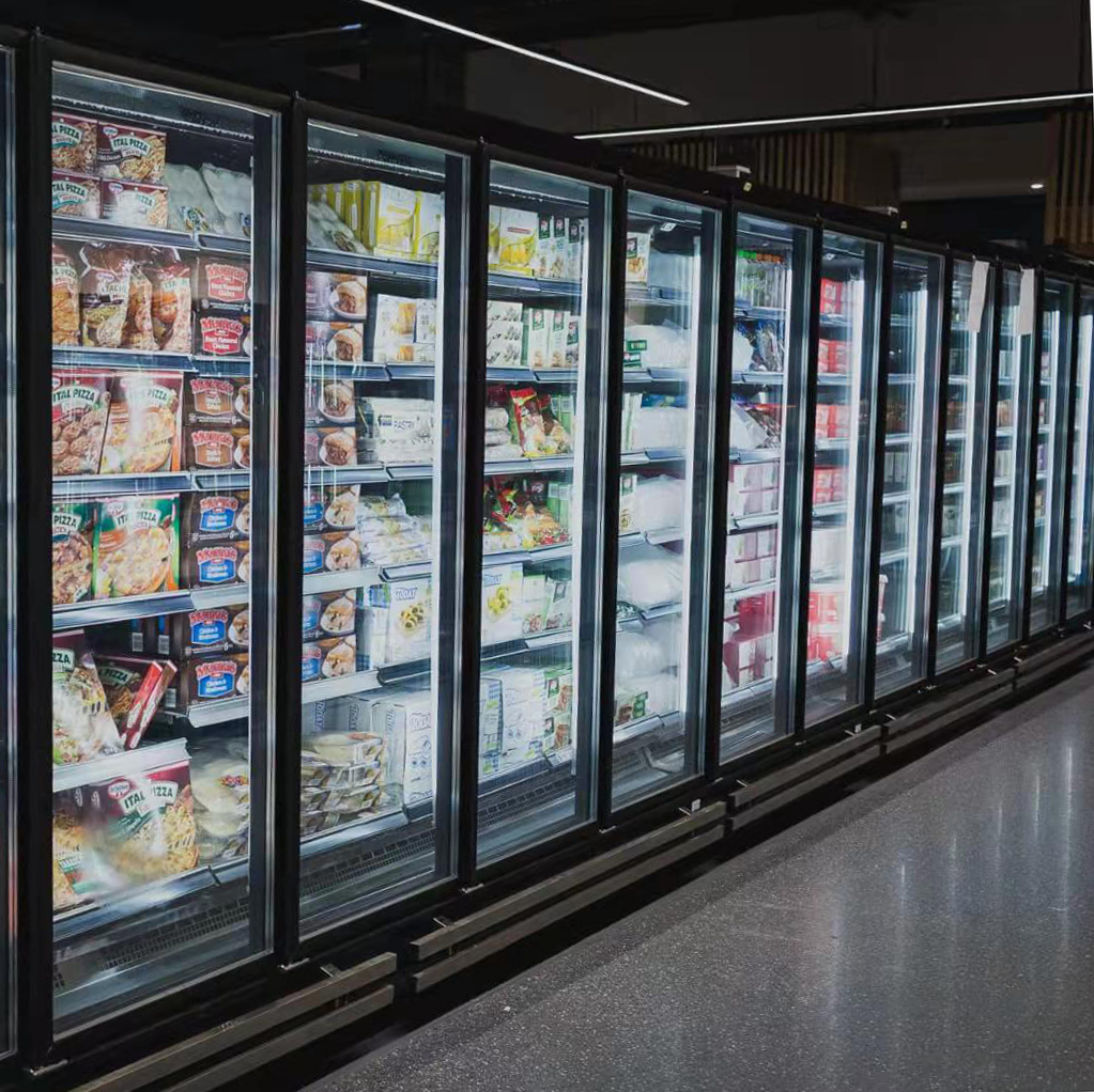 Supermarket Use twothreefourfive Glass Door Freezer