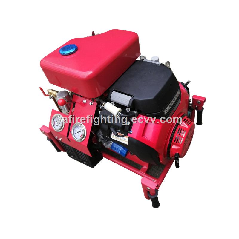 25HP hand transportable motor pump vacuum pump priming emergency fire pump