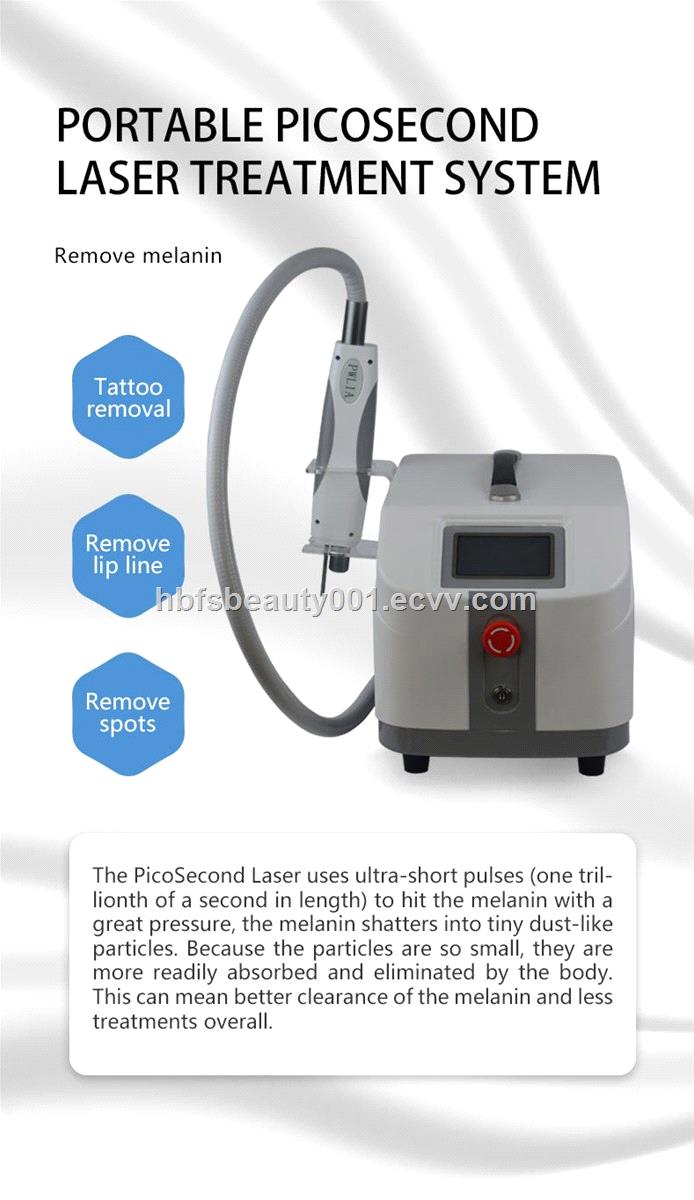 2022 new model best quality ND YAG laser Q switch YAG machine picosecond laser tattoo removal device
