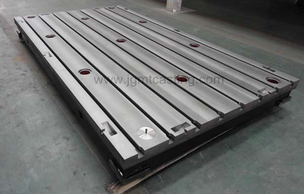 cast iron T slotted plates