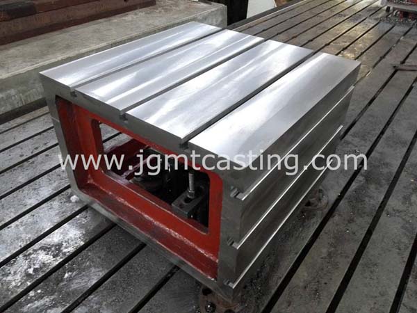 cast iron box square table
