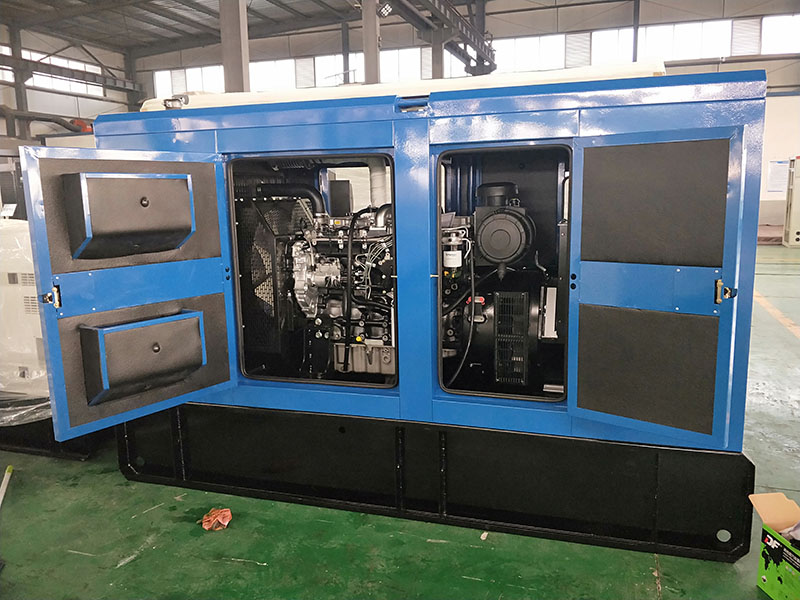 150KVA 120KW Perkins diesel generator set for poultry farm silent type with ATS