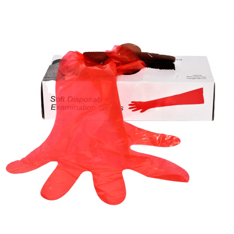 High Quality Long Disposable Vet AI Examination Veterinary cow insemination Gloves