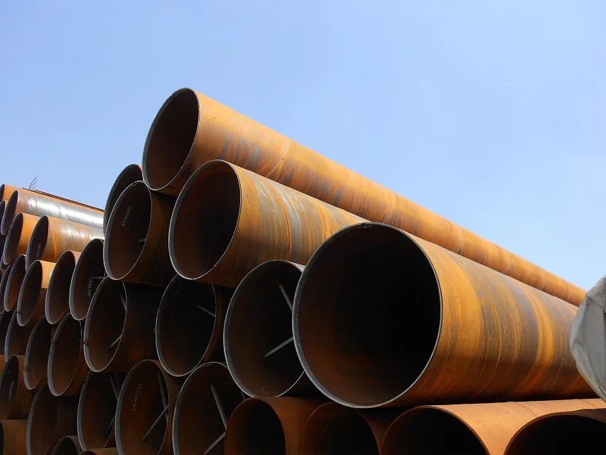 SSAW steel pipe for Threeway Steel
