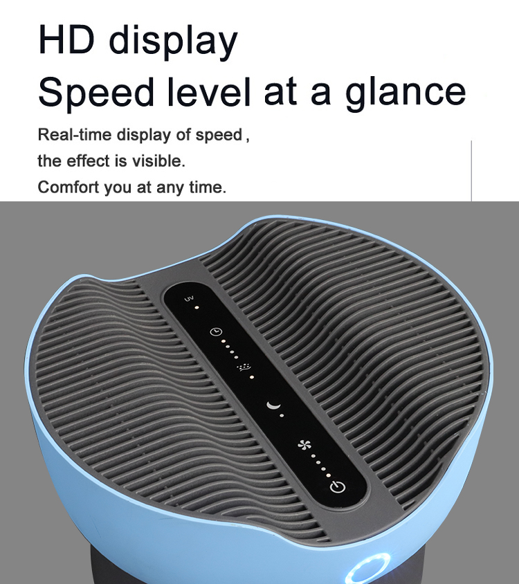 Newly Colored Table Air Purifier with Combined Filter