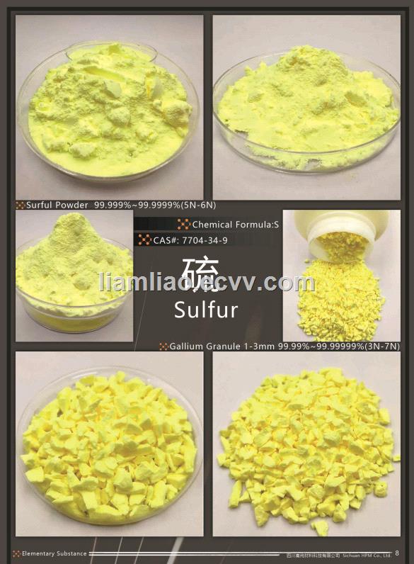 factory price sale 4N 5N 6N Polymeric Sulfur powder