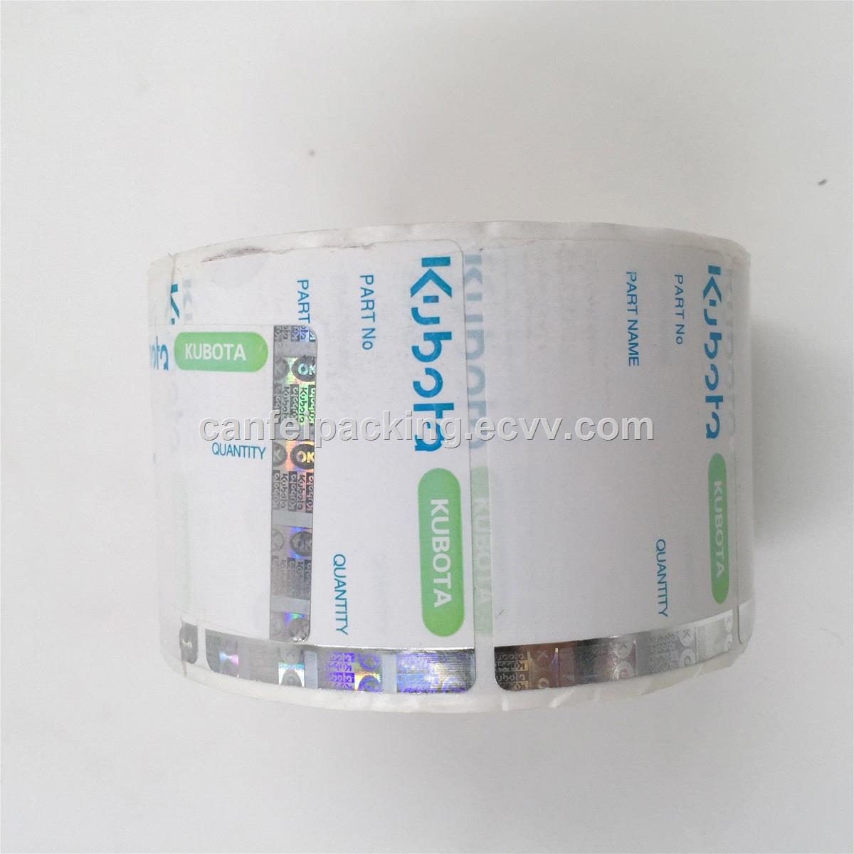 Free samples anti counterfeiting security cheap custom 3d blue clear hologram sticker for products