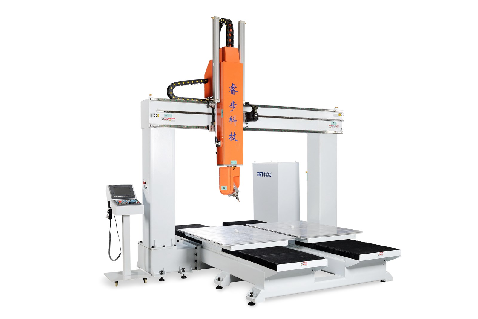 Rbt Six 6 Axis CNC Robot for Wood PC ABS PE Acrylic EPS Rubber Carbon Fiber Glass Steel Punching and Cutting
