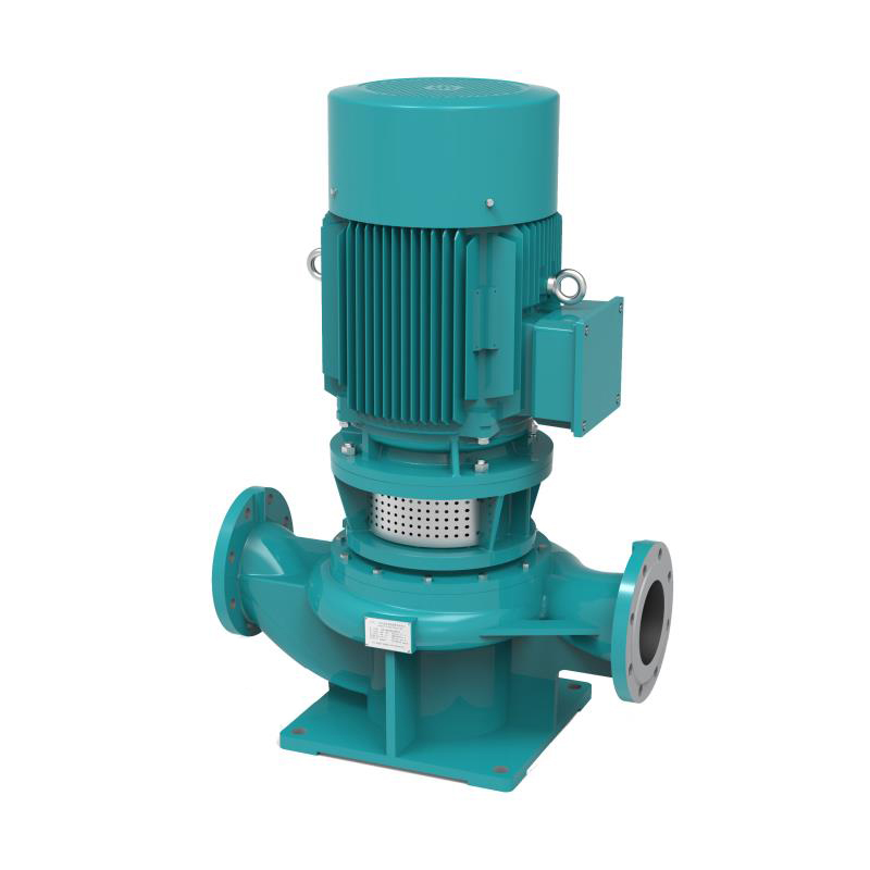Single stage single suction vertical pipe pump
