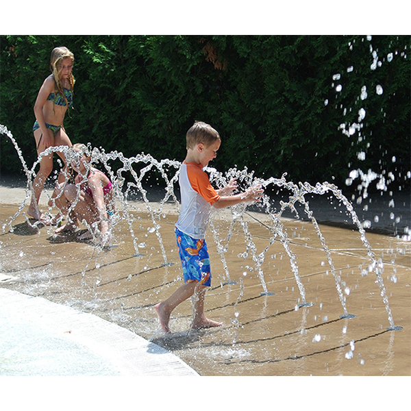 Cenchi Water Fountain Arch Jet Playable Children Outdoor Spray Fountain Playground
