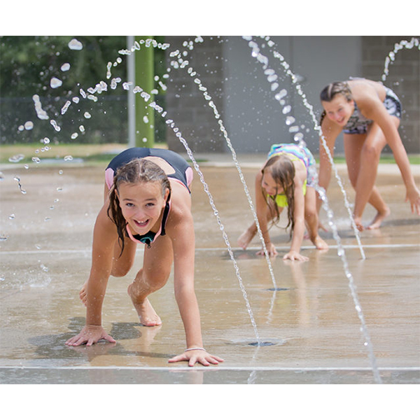 Cenchi Water Fountain Arch Jet Outdoor Children Spray Play Wet Deck Equipment
