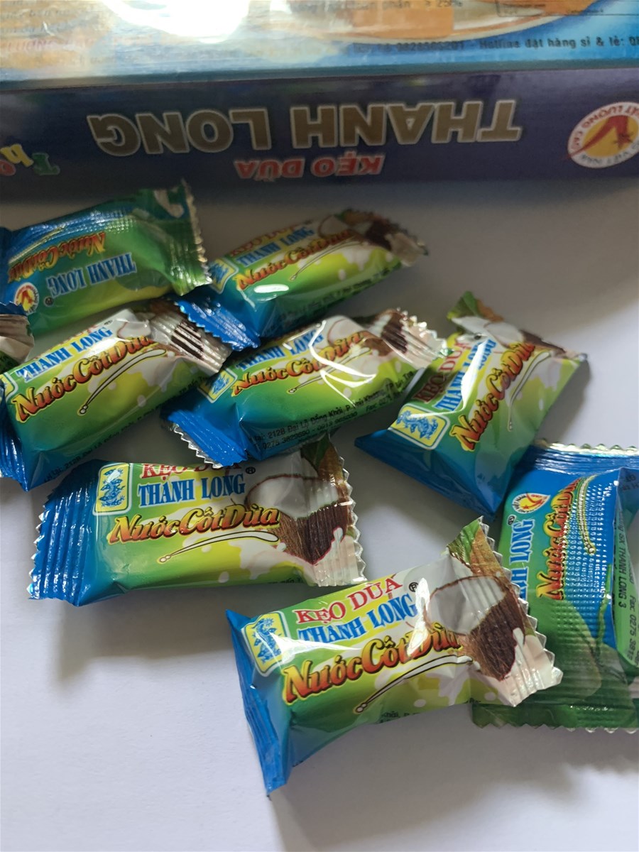 Vietnam Names Milk Hard Coconut Candy Packed In Wholesale Candy Boxed