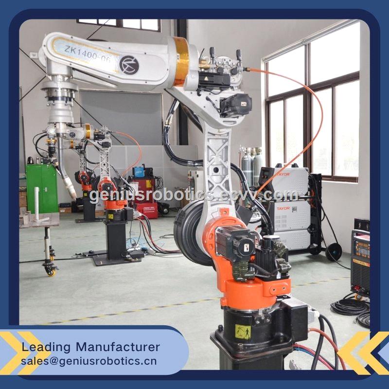 6 Axis Pick and Place MIG Welding Robot 1450mm Reach IP65