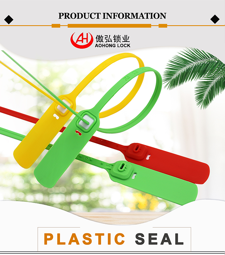 tamperevident plastic strap security seals