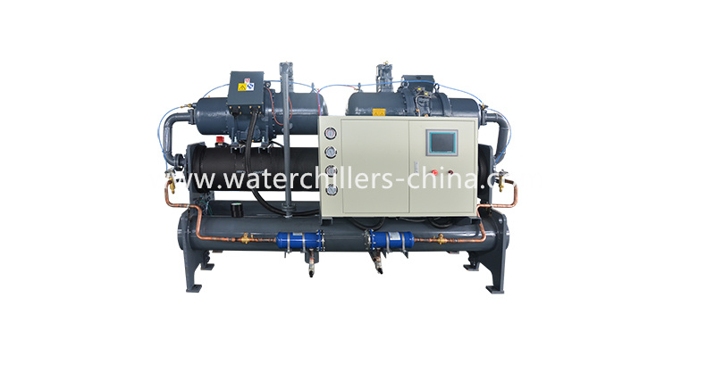 Water cooled screw industrial chillerswater cooling hermetic industrial chillers