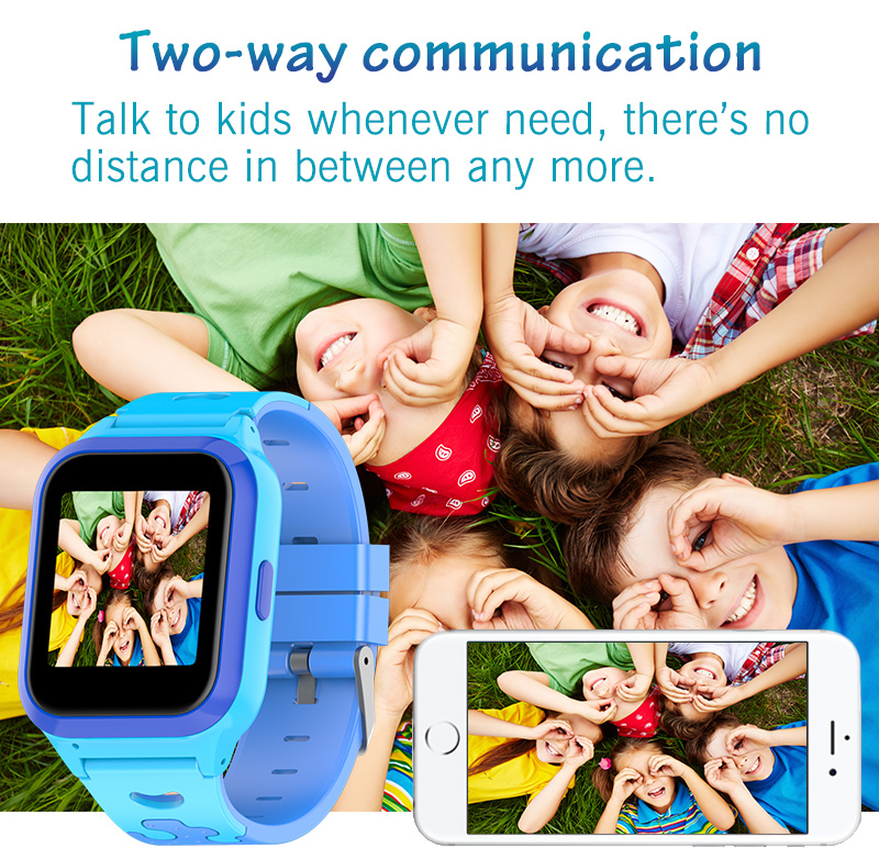 2G GSM GPS Tracking Phone Watch IPX7 Waterproof Smart Wrstwatch Auto Answering Tracker for Kids