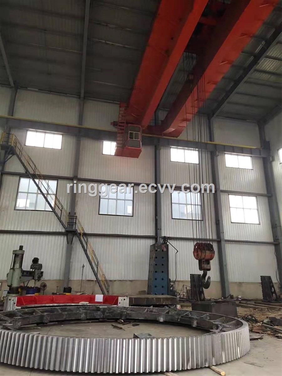 Rotary Kiln Ring Gear customized for cement plant