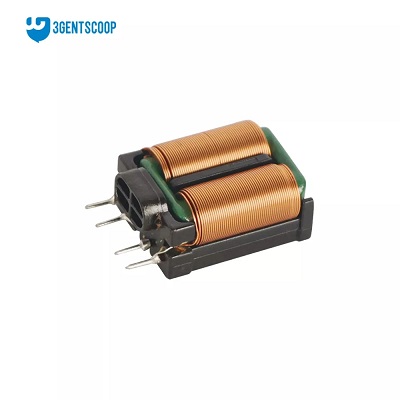 SQ common mode inductor EL SQ Horizontal 15m Henry Common Mode Line Filter and soft magentic iron cores of inductors